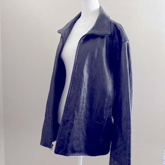 GAP Vintage 90’s men’s leather coat - Picture 2 of 9